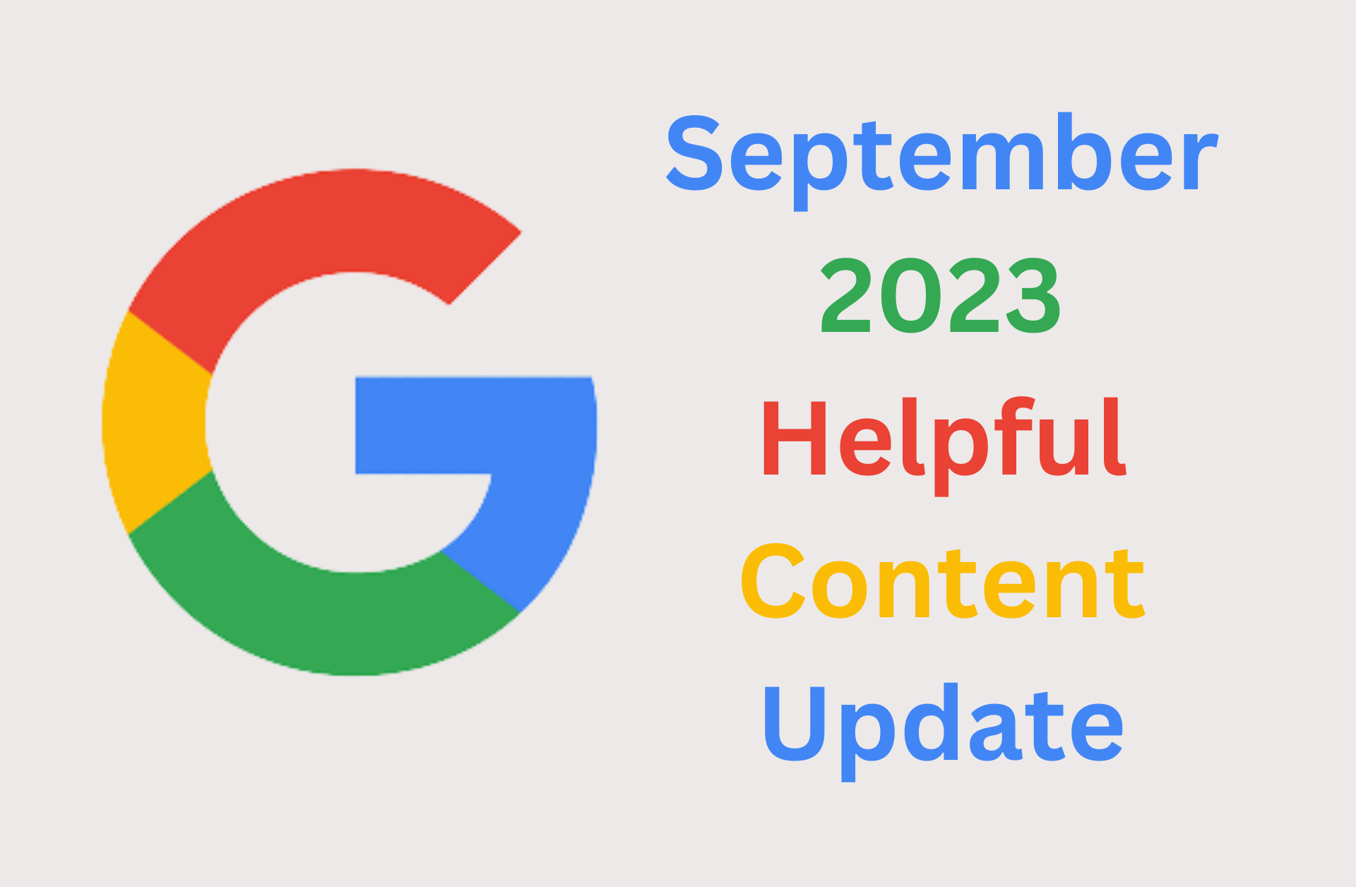 Read more about the article Google September 2023 Helpful Content Update