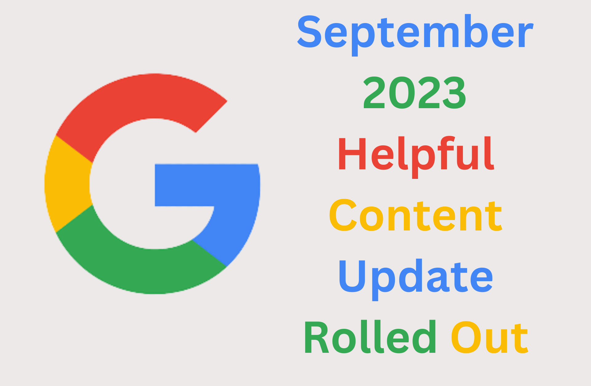 Read more about the article September 2023 Helpful Content Update Rolled Out